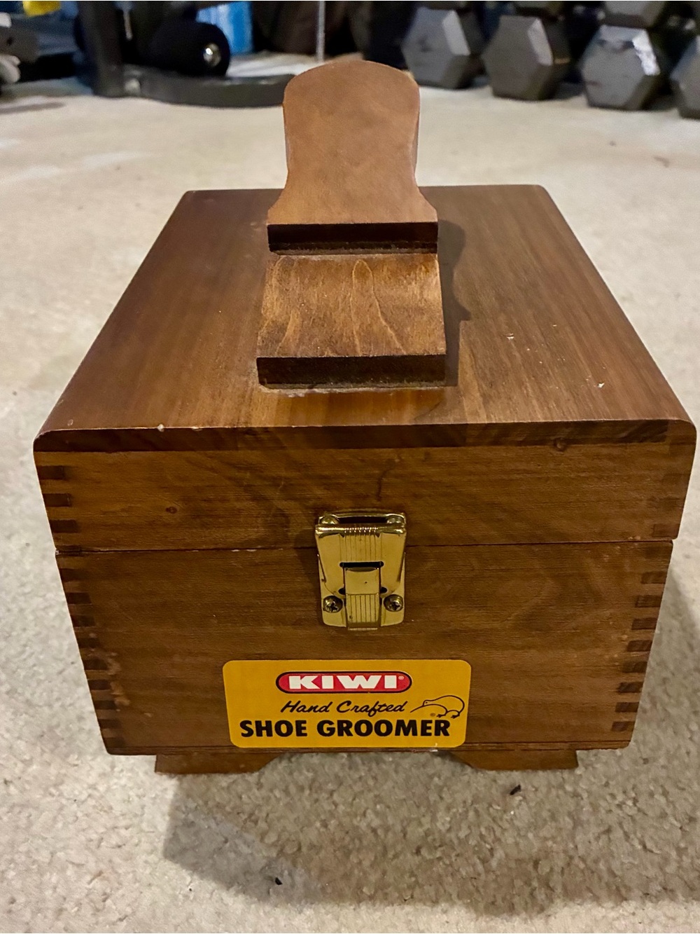 Vintage Shoe Groomer Box
